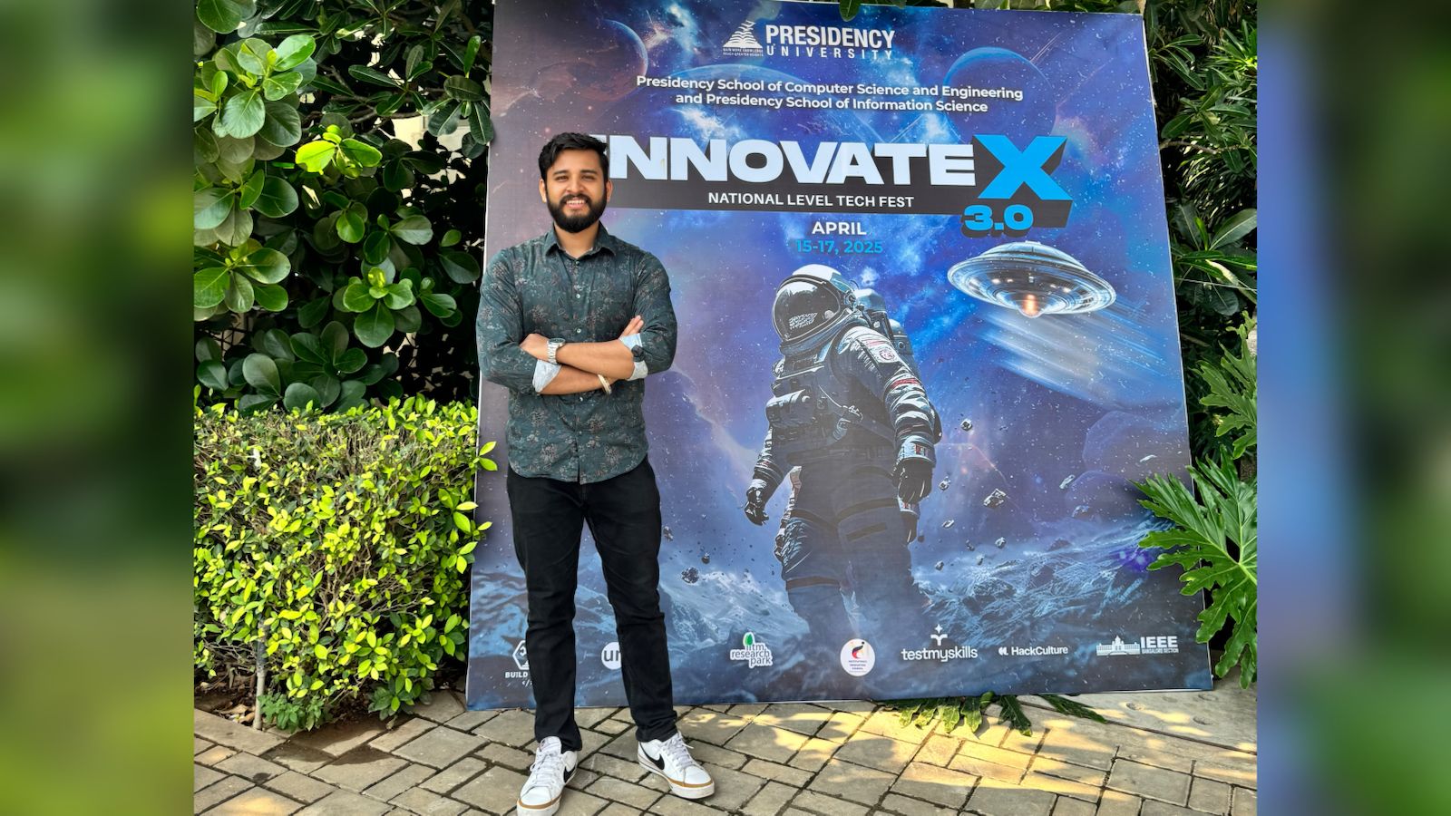 Judging Kanataka State Startup Event